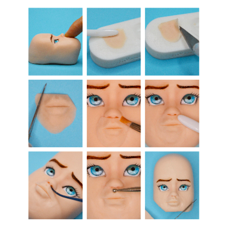 MOLDE SILICONA "BY SILVIA MANCINI" - LIPS / LABIOS - Imagen 3