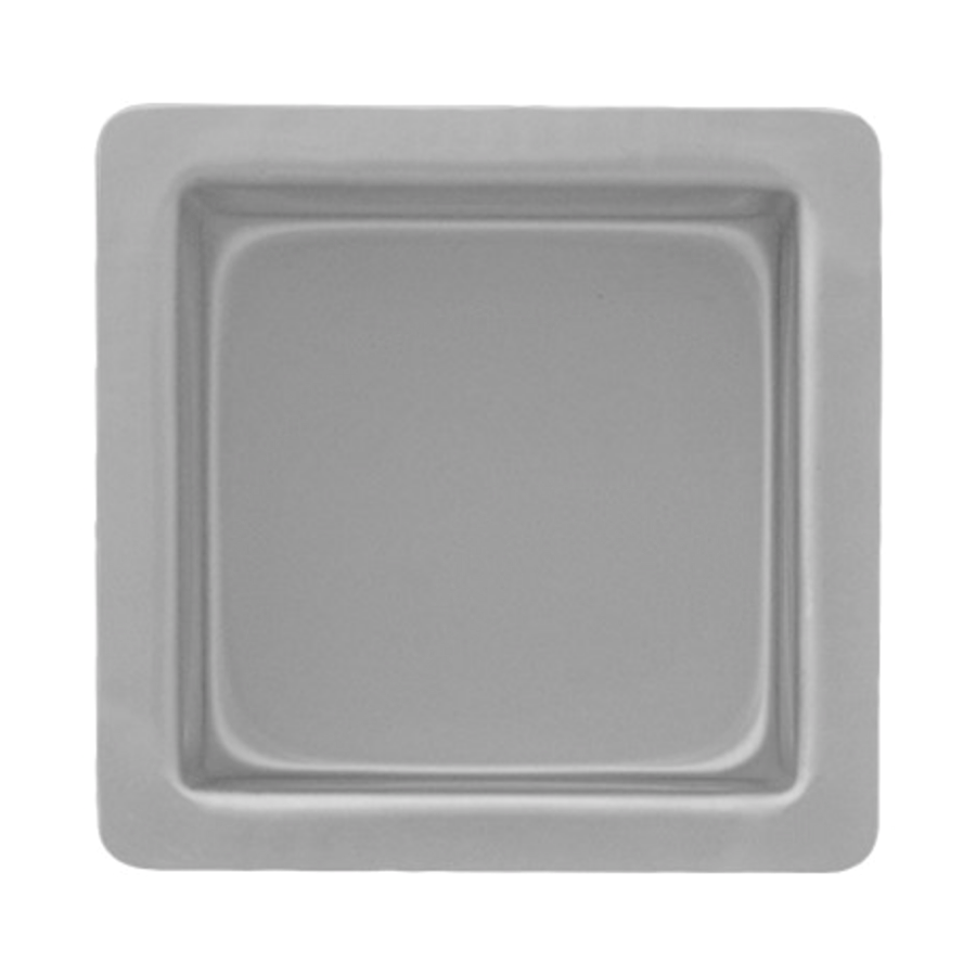 MOLDE DE ALUMINIO ANODIZADO CUADRADO PME - 17,8 CM / H 10,2 CM - Imagen 2