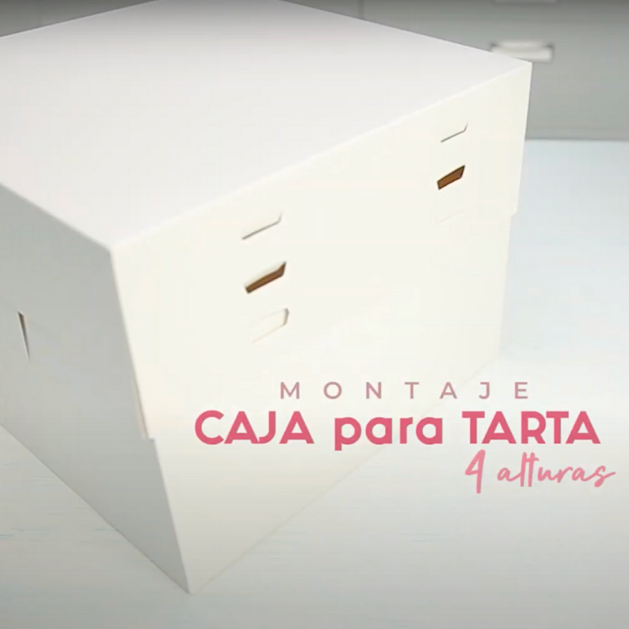 CAJA PARA TARTA 4 ALTURAS AJUSTABLES - 40 CM - Imagen 3