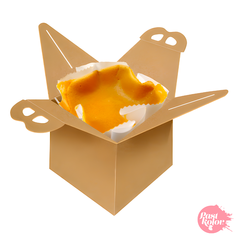 CAJA PARA PANETTONE KRAFT - 16,8 CM / 15,5 CM H - Imagen 2