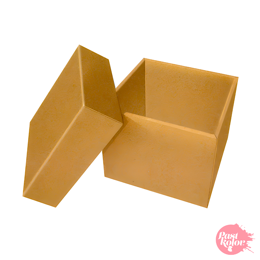 CAJA PARA REGALOS KRAFT (CUADRADA) - 12 CM / 11 CM H - Imagen 2