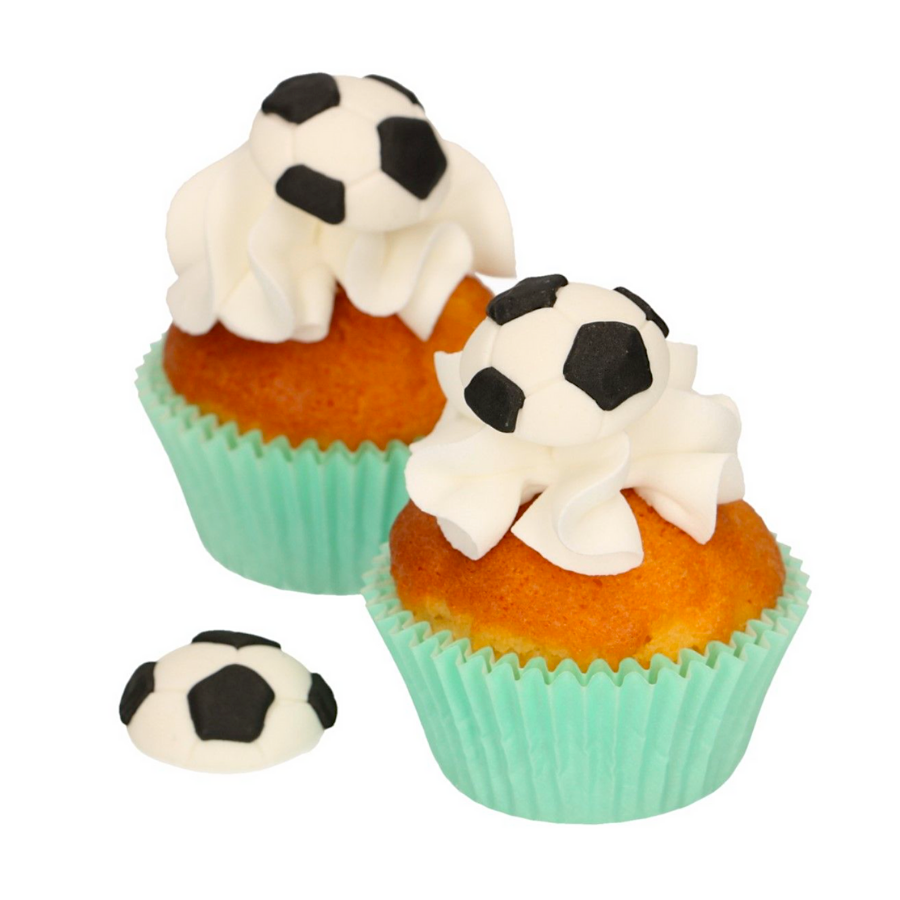 DECORACIONES DE FONDANT FUNCAKES - FUTBOL - Imagen 2