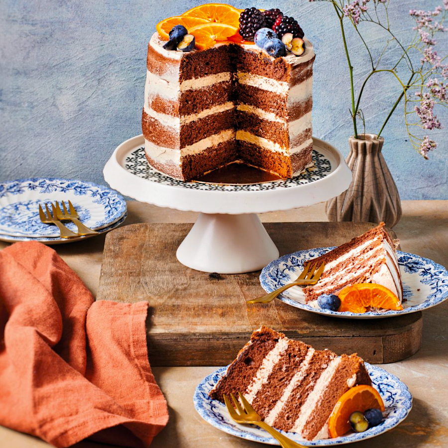 PREPARADO FUNCAKES PARA BIZCOCHO CHOCOLATE 1 KG - Imagen 2