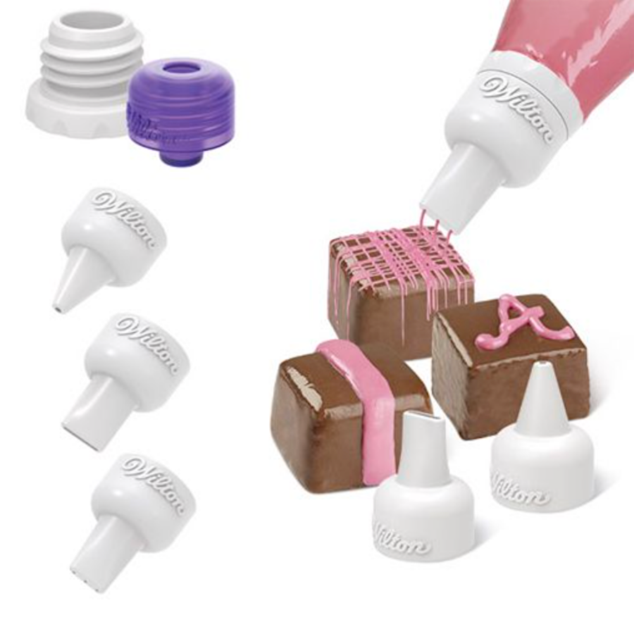 SET BOQUILLAS PARA DECORAR CON CANDY MELTS - WILTON - Imagen 3