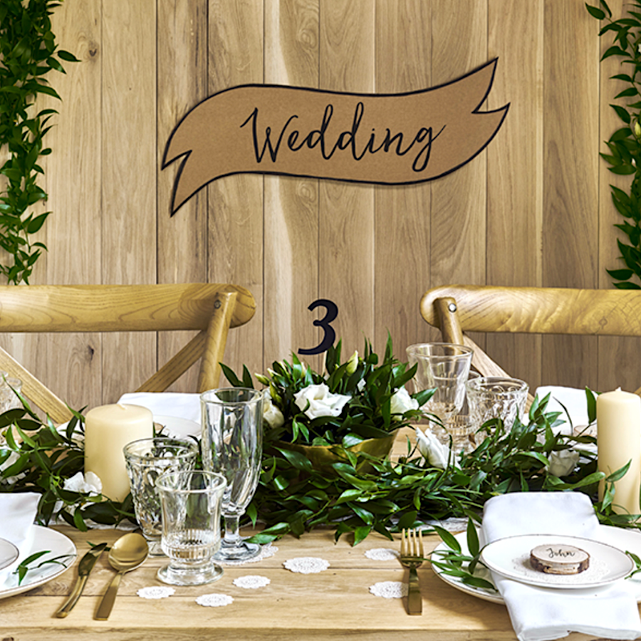 TOPPERS DE NUMEROS PARTYDECO - NEGROS - Imagen 5