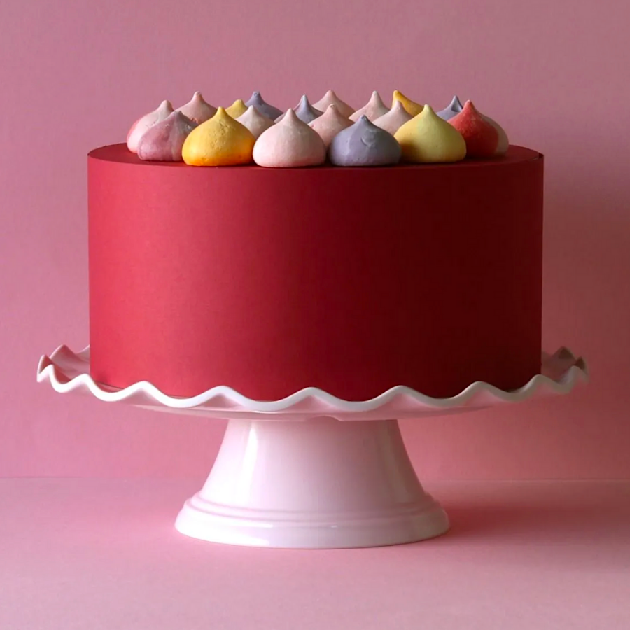 STAND PARA TARTA CON ONDAS ALLC - ROSA - Imagen 3