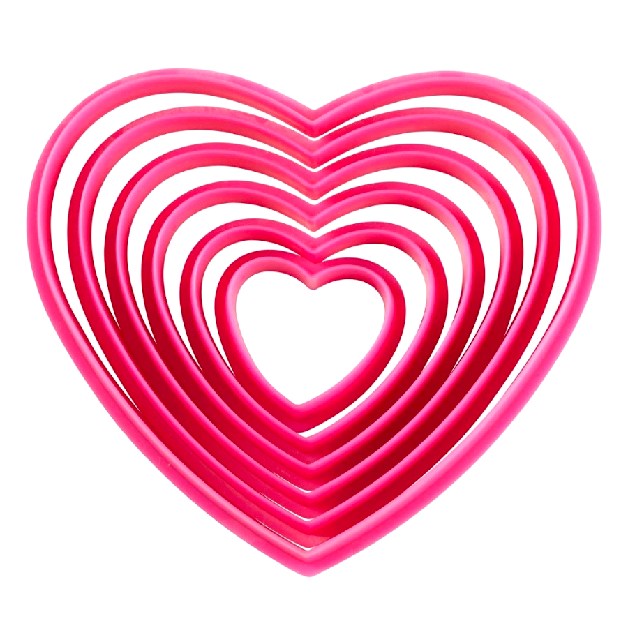 SET CORTADORES WILTON - CORAZONES - Imagen 2