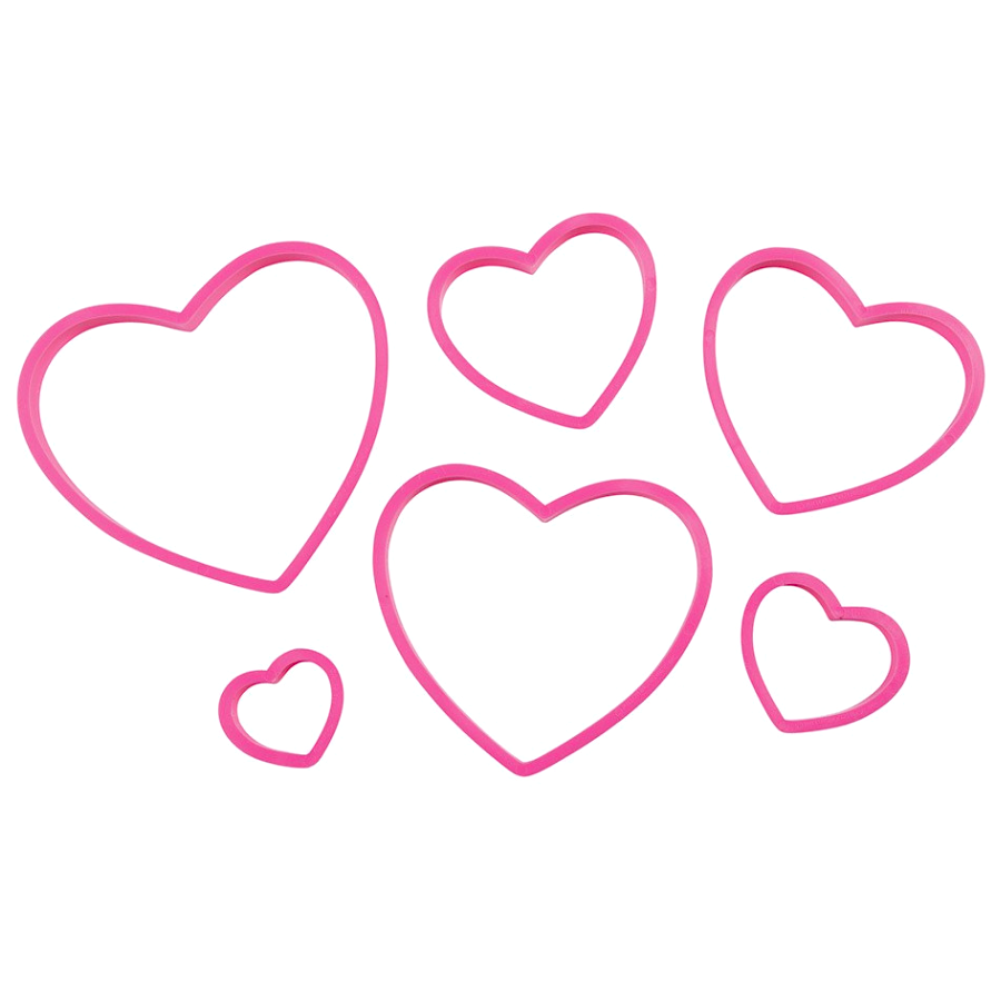 SET CORTADORES WILTON - CORAZONES - Imagen 3
