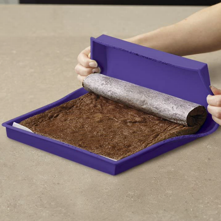 MOLDE SILICONA PARA PASTEL ENROLLADO WILTON - 22,8 X 33 CM - Imagen 5