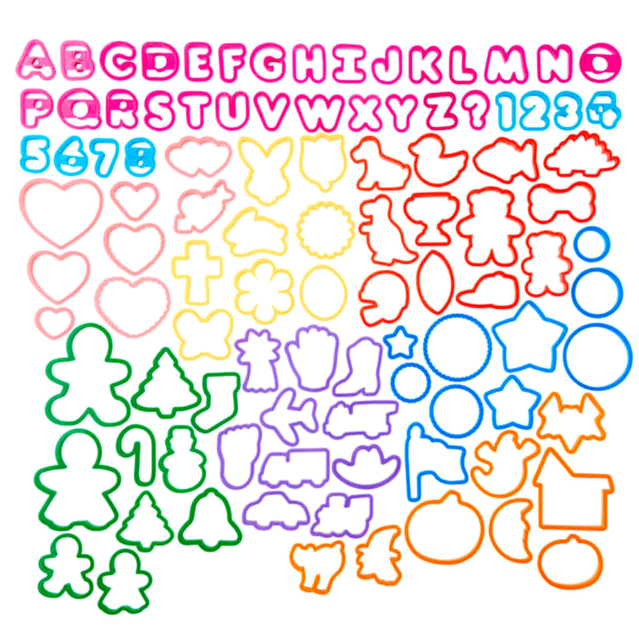 SET 101 CORTADORES PARA GALLETAS WILTON - Imagen 2