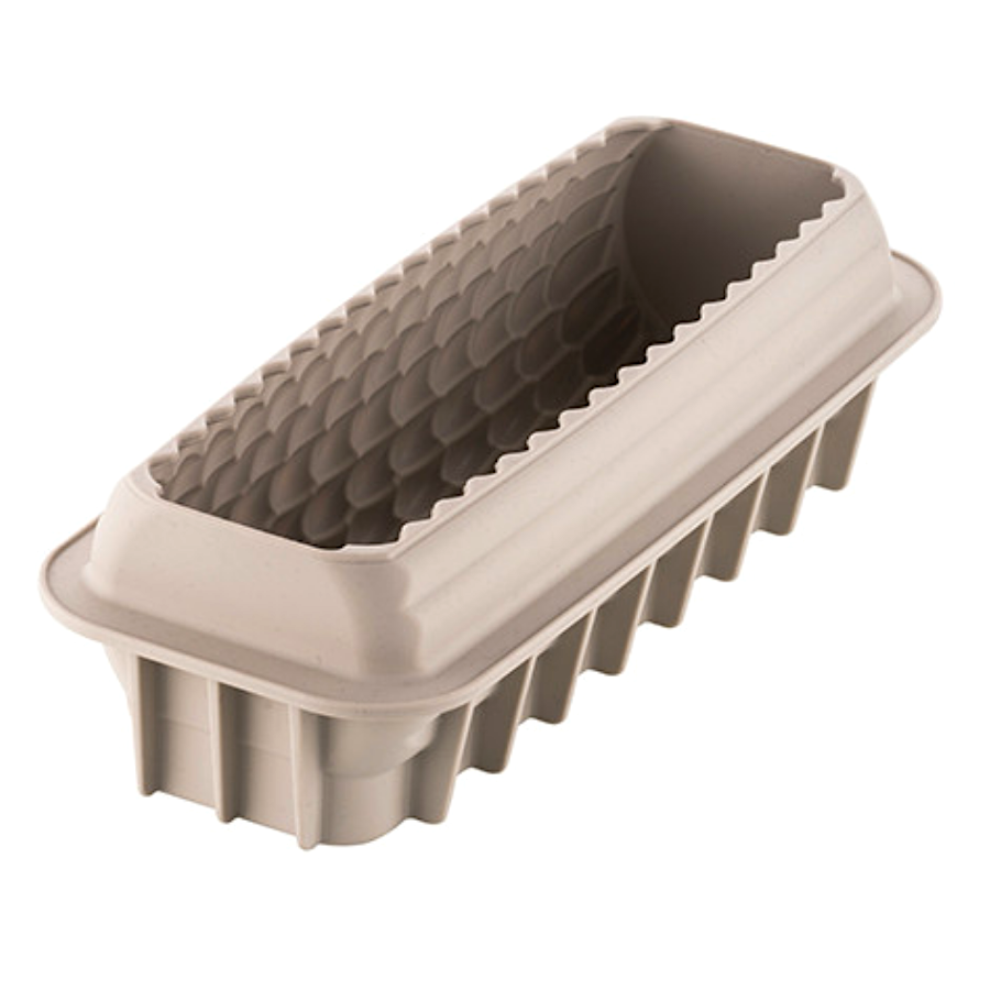 MOLDE SILICONA 3D SILIKOMART - BUCHE QUENELLE - Imagen 2