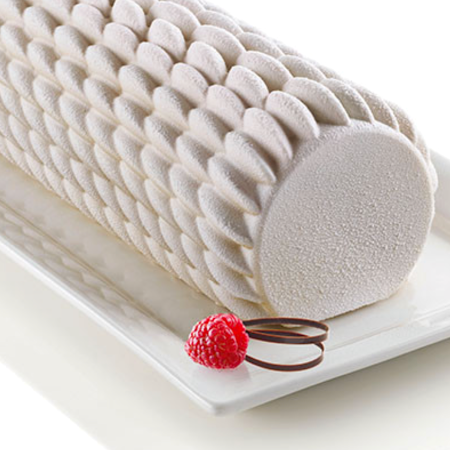 MOLDE SILICONA 3D SILIKOMART - BUCHE QUENELLE - Imagen 4