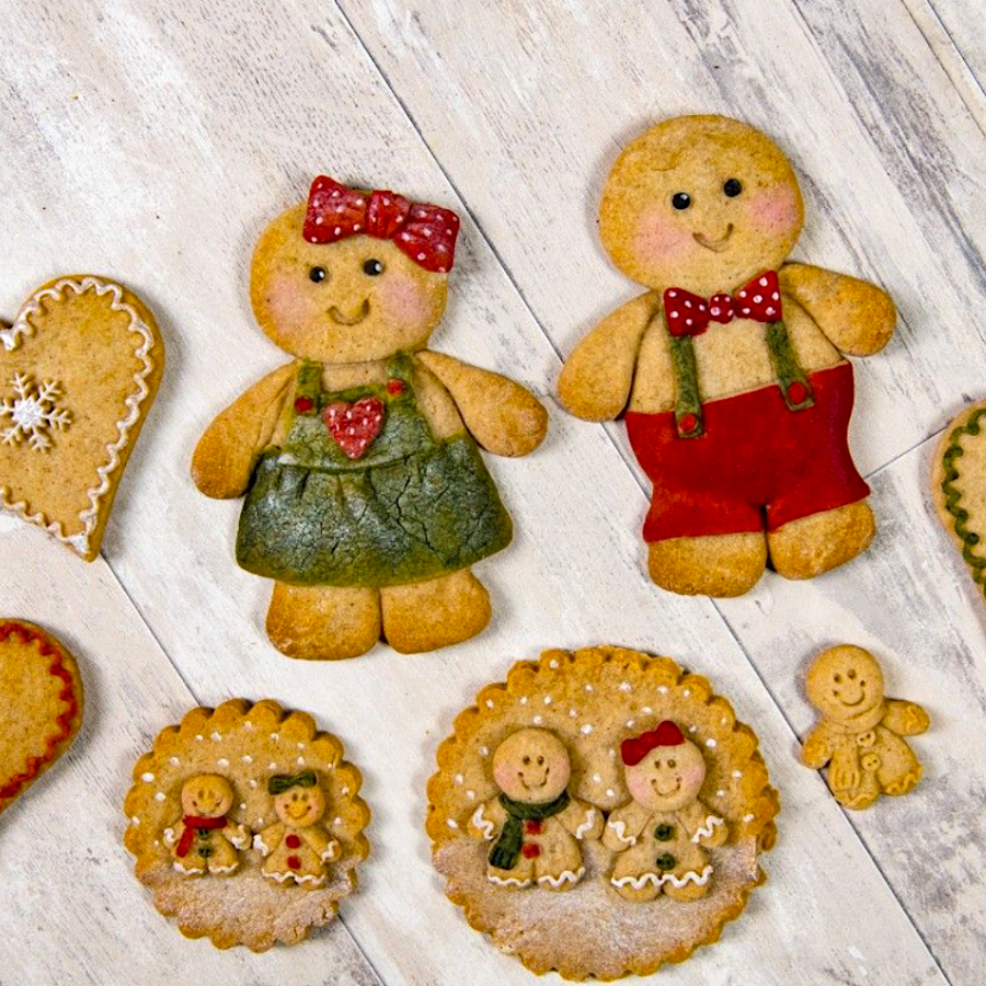 MOLDE SILICONA KAREN DAVIES - MUÑECOS DE JENGIBRE - Imagen 5