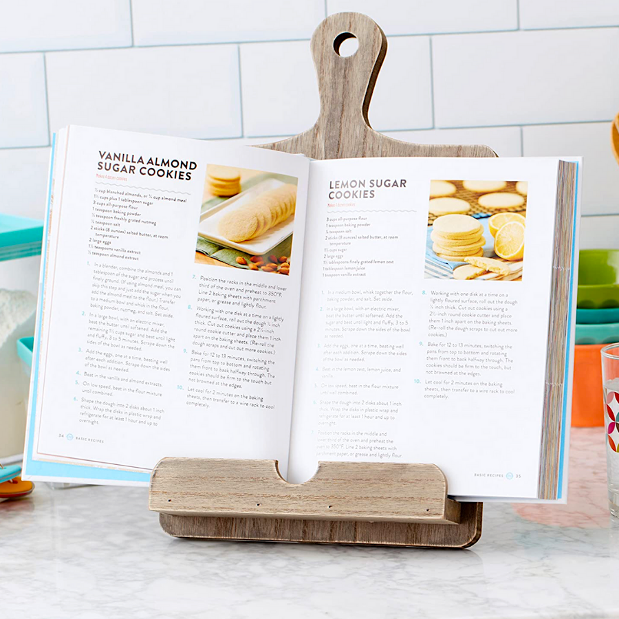 ATRIL DE MADERA PARA LIBROS DE COCINA "ROSANNA PANSINO" - WILTON - Imagen 4