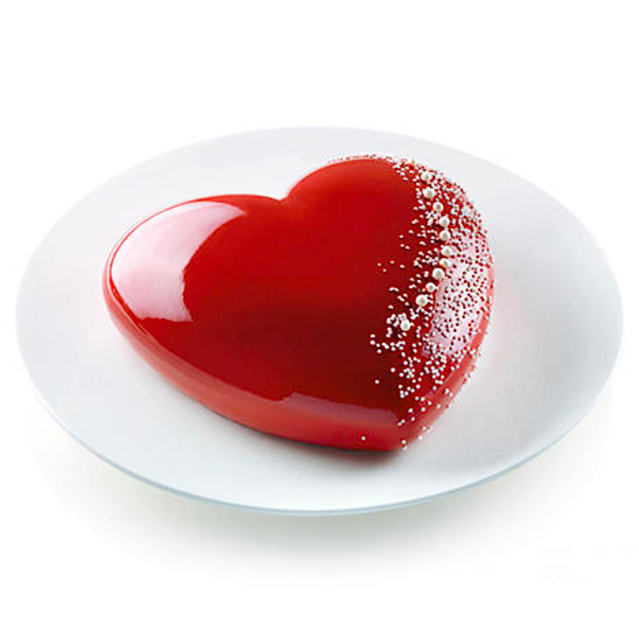 MOLDE SILICONA 3D SILIKOMART - BATTICUORE - Imagen 3