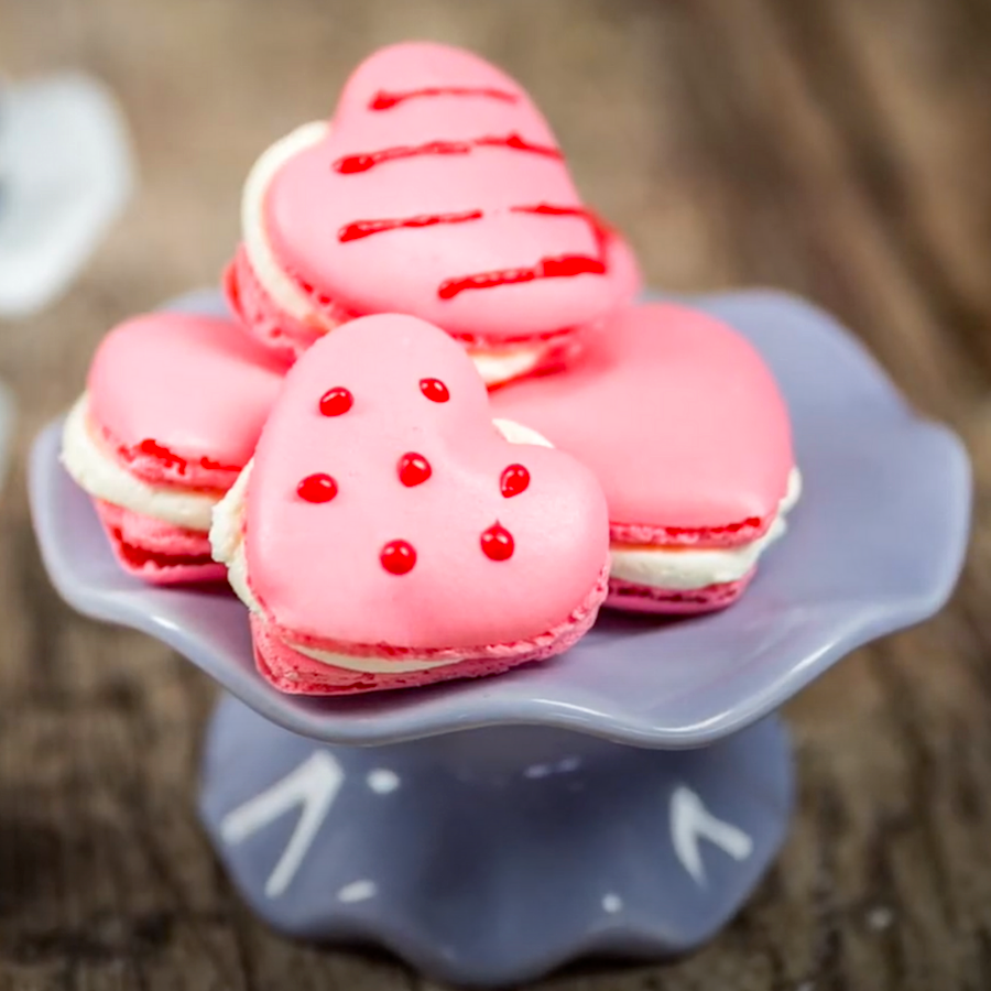 TAPETE PARA MACARON SILIKOMART - CORAZON - Imagen 2