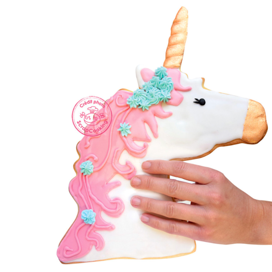 MOLDE DE ACERO SCRAPCOOKING - UNICORNIO XXL - Imagen 3