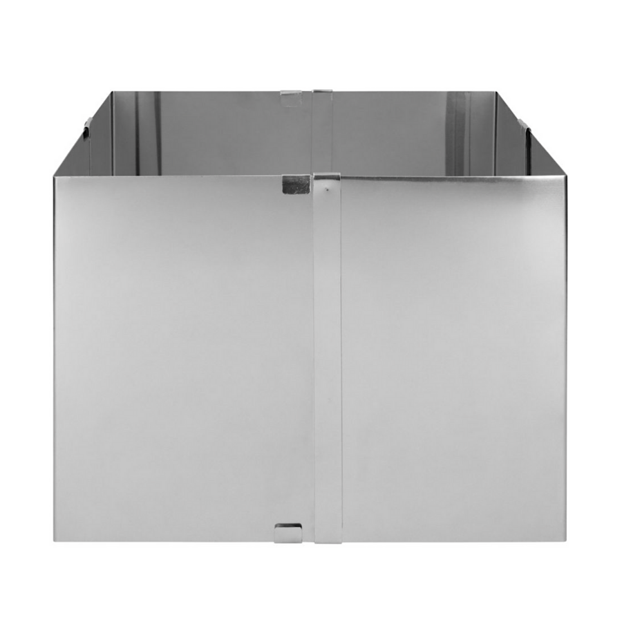 MOLDE CUADRADO AJUSTABLE CAKE MASTERS - 20 CM - Imagen 2