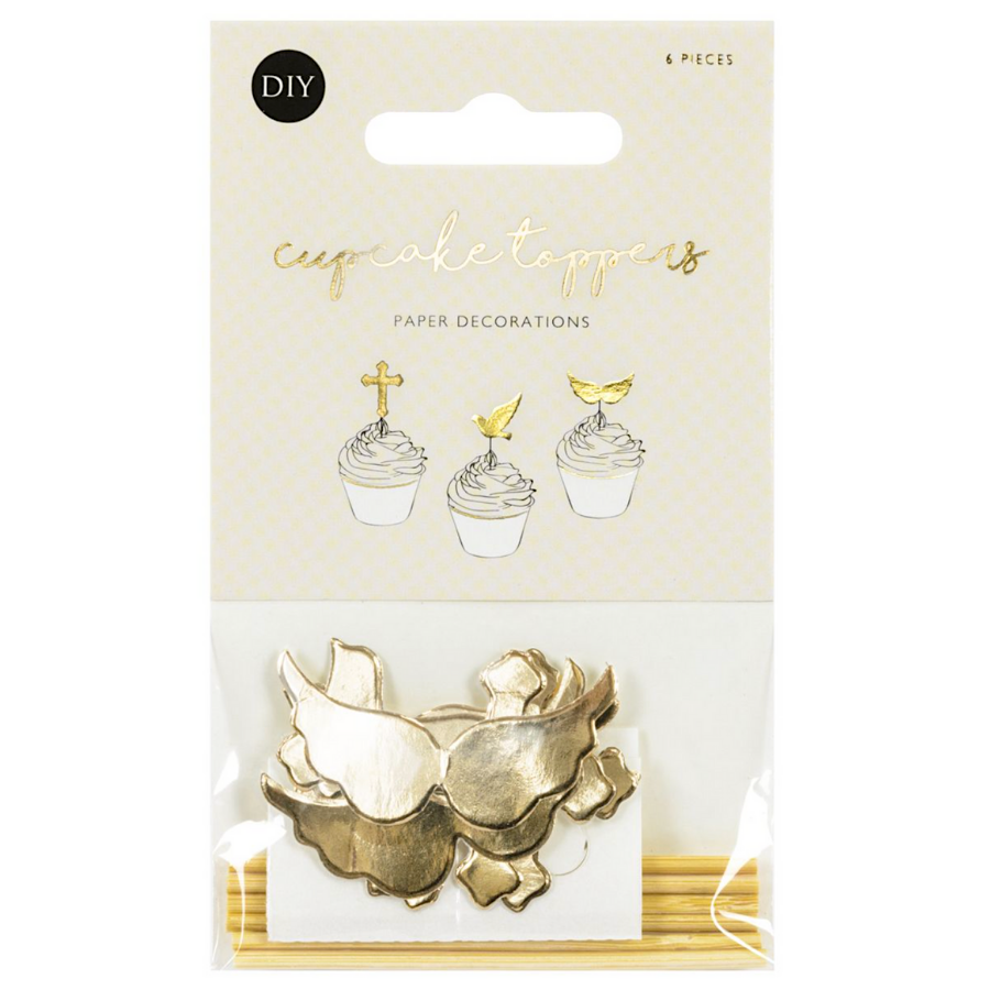 TOPPER PARA CUPCAKES PARTYDECO - PRIMERA COMUNION - Imagen 2