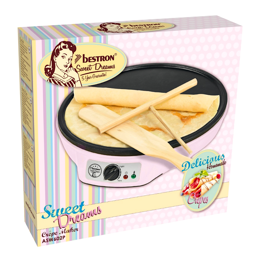 MAQUINA PARA HACER CREPES BESTRON - Imagen 2