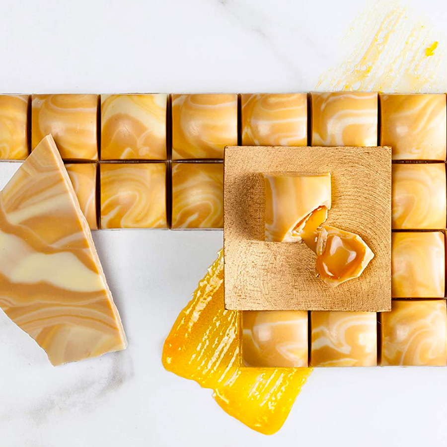 CALLETS DE CHOCOLATE CARAMELIZADO GOLD CALLEBAUT - 400 G - Imagen 3