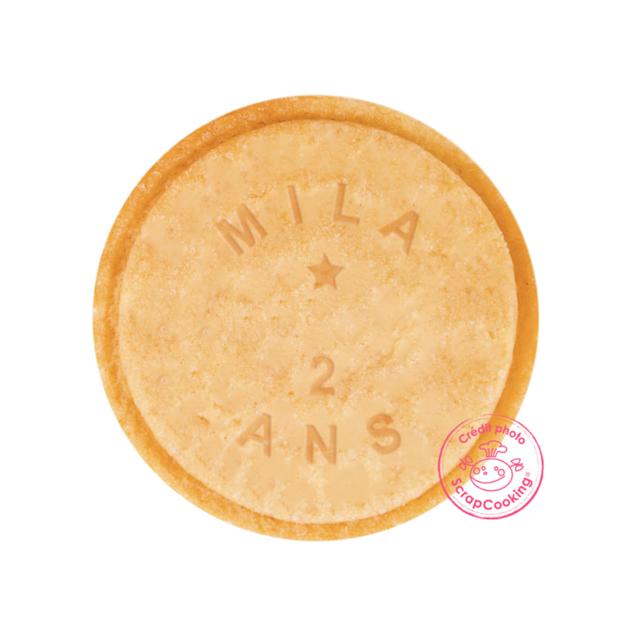 SELLO PARA GALLETAS PERSONALIZADAS - SCRAPCOOKING - Imagen 3