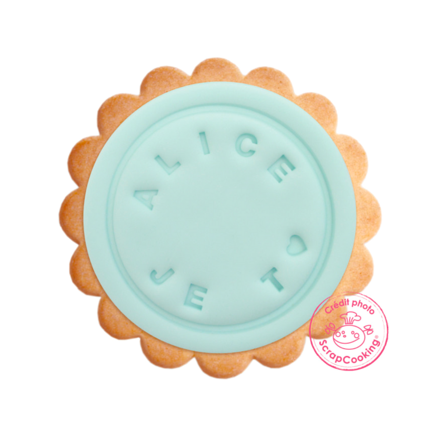 SELLO PARA GALLETAS PERSONALIZADAS - SCRAPCOOKING - Imagen 2