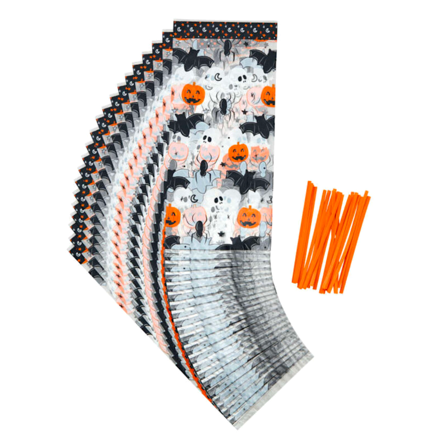 BOLSAS PARA DULCES WILTON - HALLOWEEN (20 U) - Imagen 2