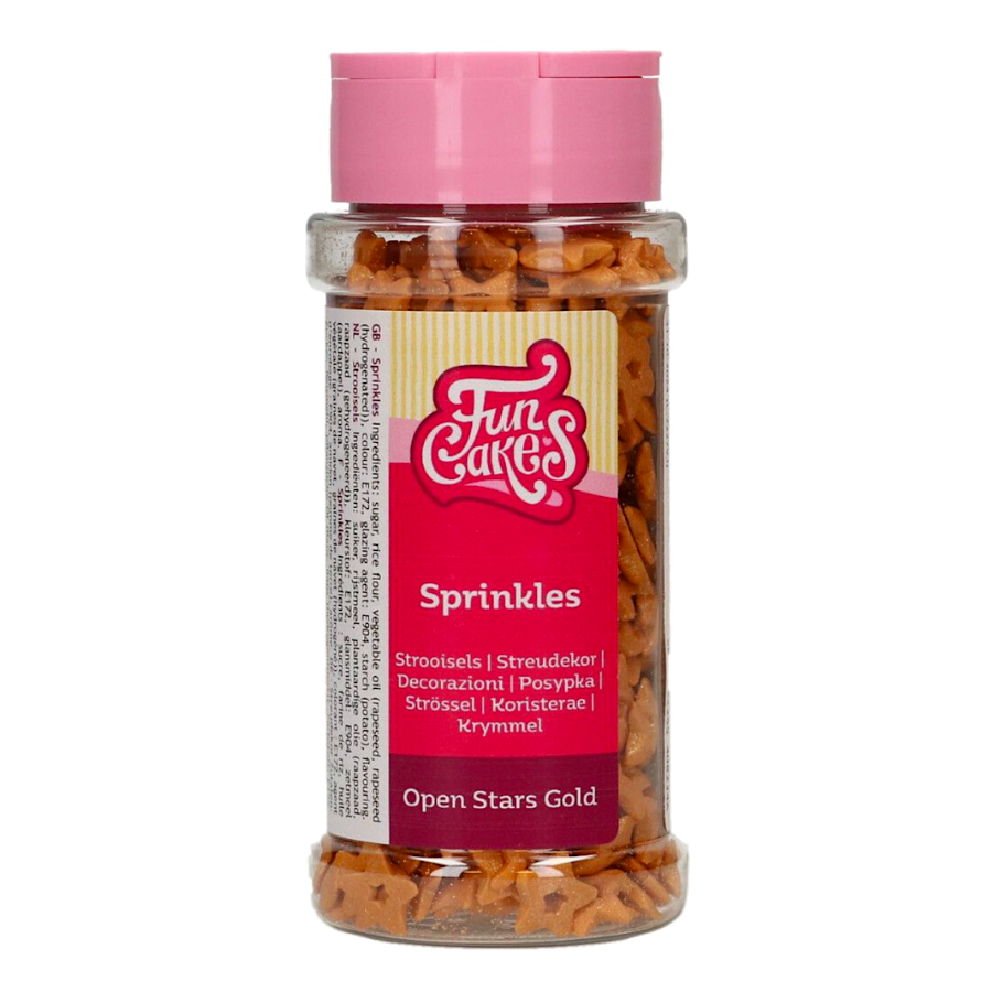 SPRINKLES FUNCAKES - ESTRELLAS DORADAS (50 G) - Imagen 2