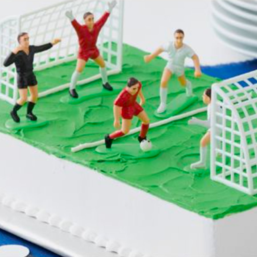 SET DECORACION FIGURAS DE FUTBOL - WILTON - Imagen 4