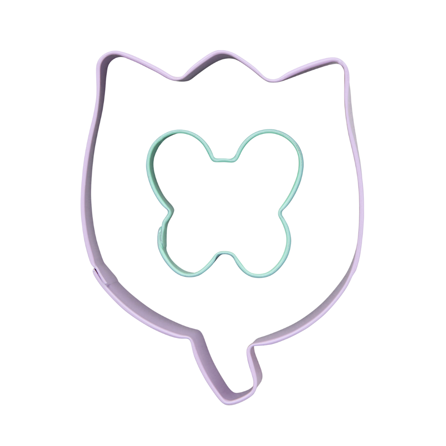 SET CORTADORES METALICOS WILTON - FLOR Y MARIPOSA - Imagen 2