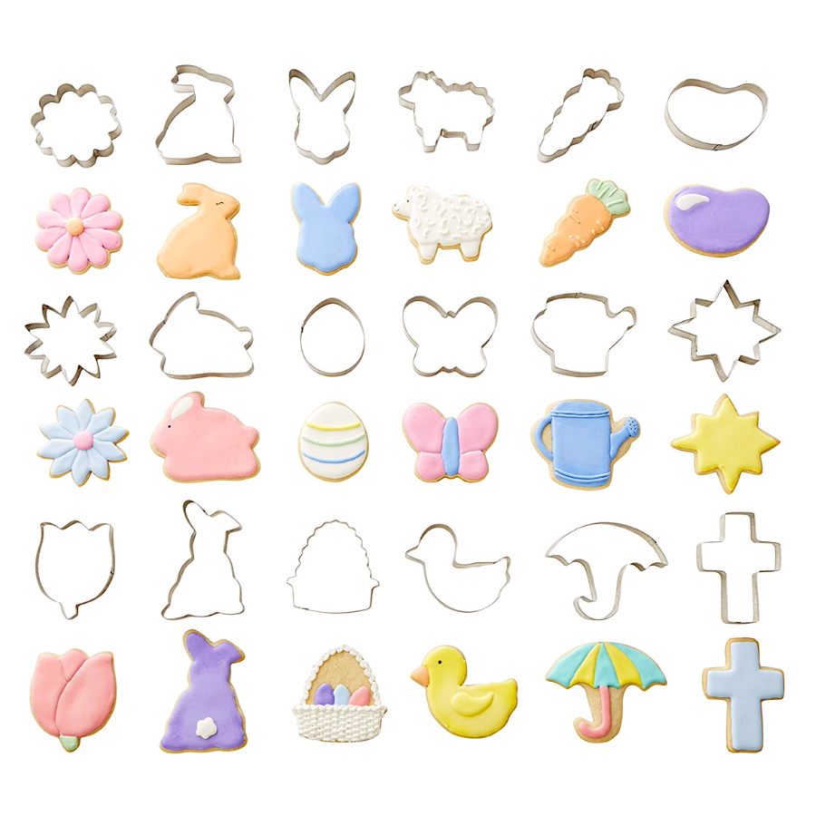 SET 18 CORTADORES PARA GALLETAS WILTON - PASCUA - Imagen 2