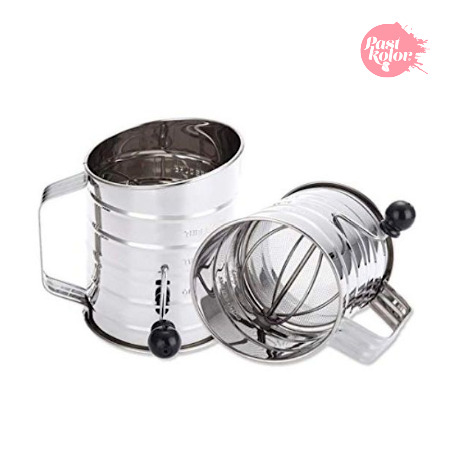 TAMIZADOR PROFESIONAL GIRATORIO DE MANIVELA - Imagen 2