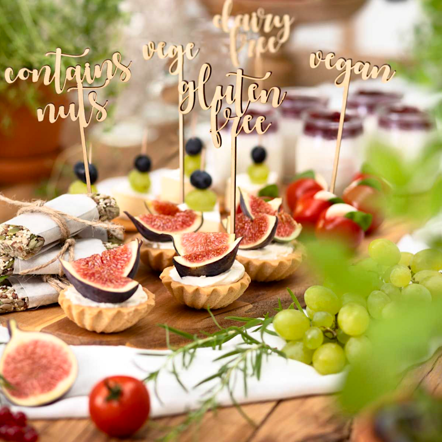 TOPPER DE MADERA PARTYDECO - CARTELES MESA DULCE - Imagen 3