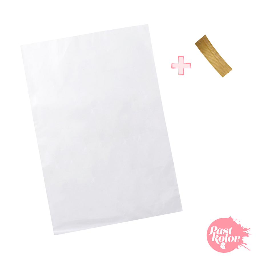 BOLSA + CIERRE PARA PANETTONE (500 G) - 27 X 33 CM - Imagen 2