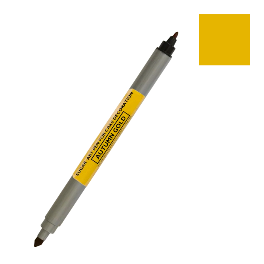 ROTULADOR DOBLE PUNTA SUGARFLAIR - AUTUMN GOLD / ORO OTOÑO - Imagen 2
