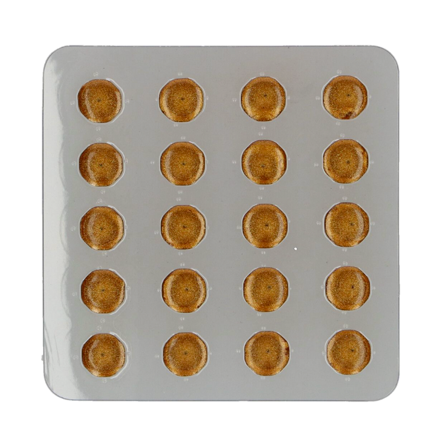 DIAMANTES COMESTIBLES DE GELATINA FUNCAKES - ORO PERLADO - Imagen 2