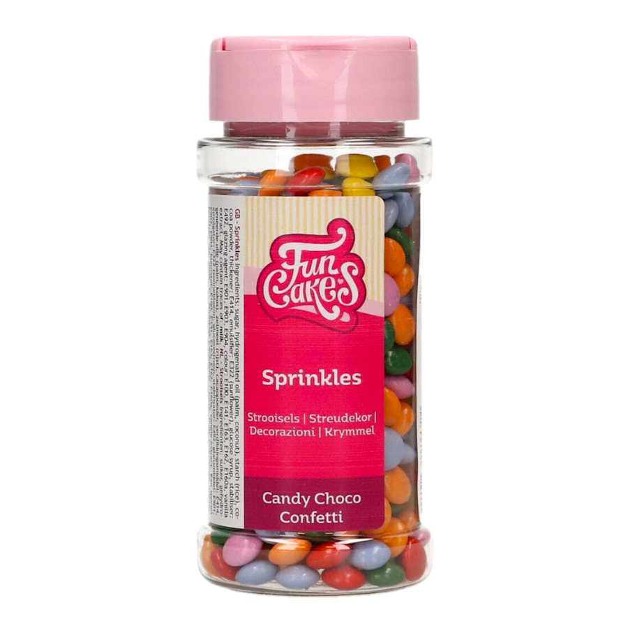 SPRINKLES FUNCAKES CARAMELOS CHOCO - CONFETI (80 G) - Imagen 2