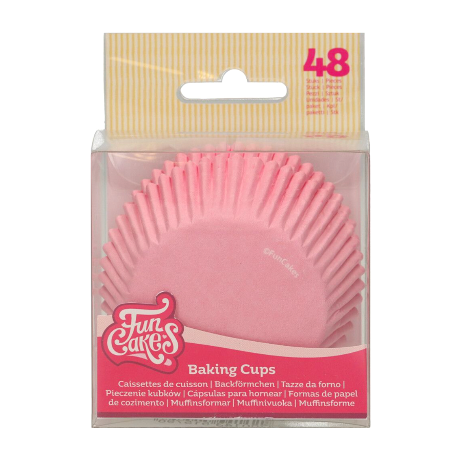 CAPSULAS CUPCAKES FUNCAKES - ROSA BEBE - Imagen 2