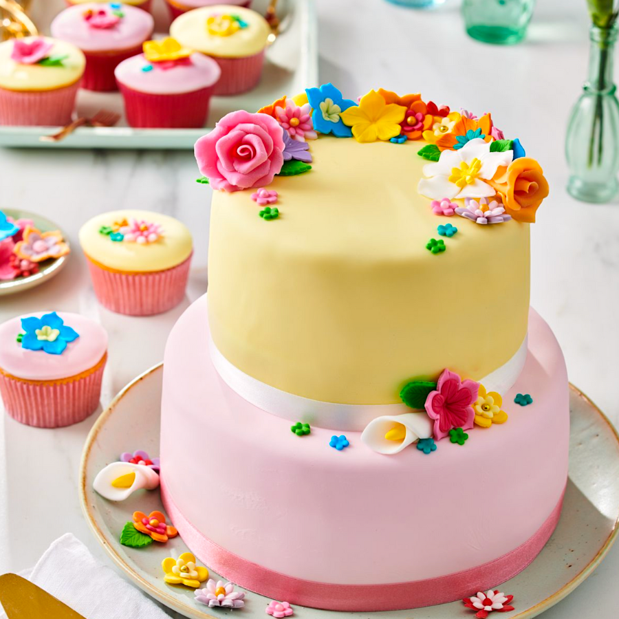 FONDANT FUNCAKES - AZUL BEBE 1 KG - Imagen 2