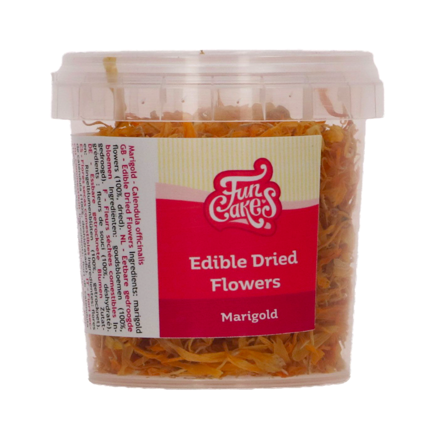 FLORES SECAS COMESTIBLES FUNCAKES - CALENDULAS (5 G) - Imagen 2