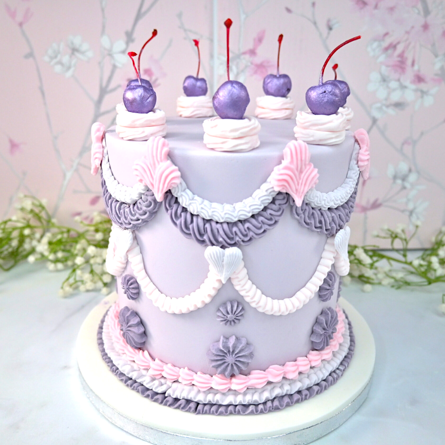 MOLDE SILICONA KAREN DAVIES - BORDES "LAMBETH" (PEQUEÑO) - Imagen 3