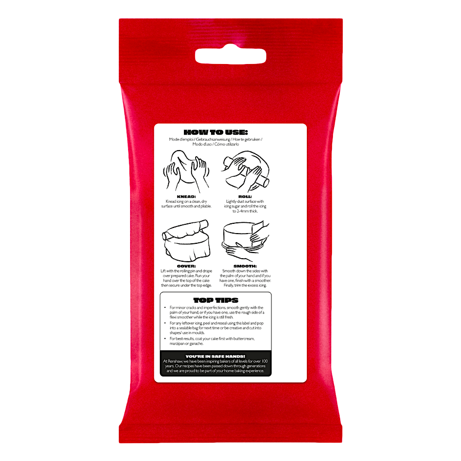 FONDANT RENSHAW BLANCO (SIN E-171) - 1 KG - Imagen 3