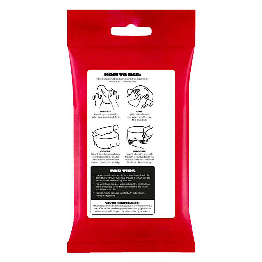 FONDANT RENSHAW - JET BLACK / NEGRO (1 KG) - Imagen 3