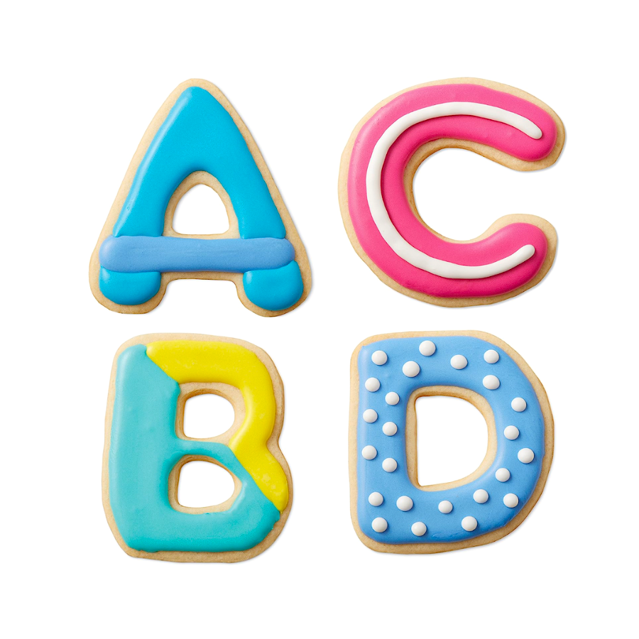 SET 50 CORTADORES WILTON - LETRAS Y NUMEROS - Imagen 4