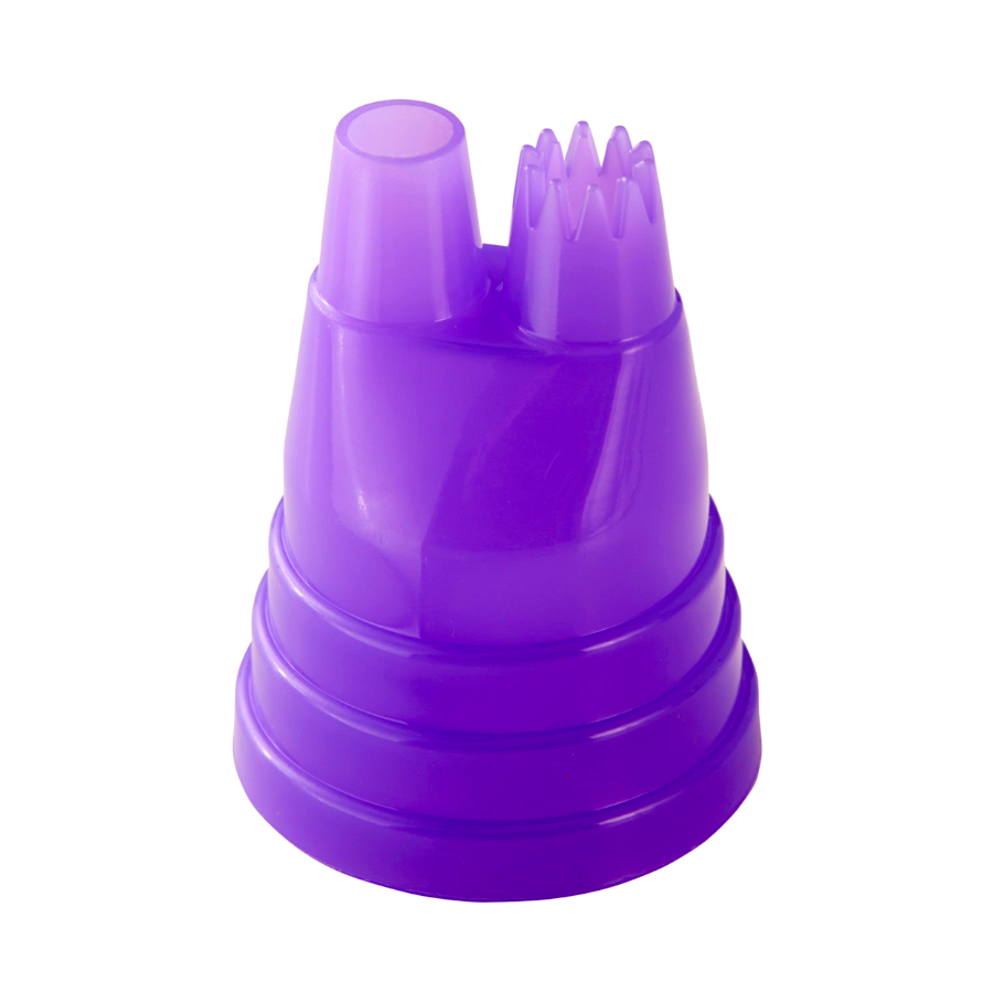 SET BOQUILLA DOBLE (ESTRELLA Y REDONDA) - WILTON - Imagen 2