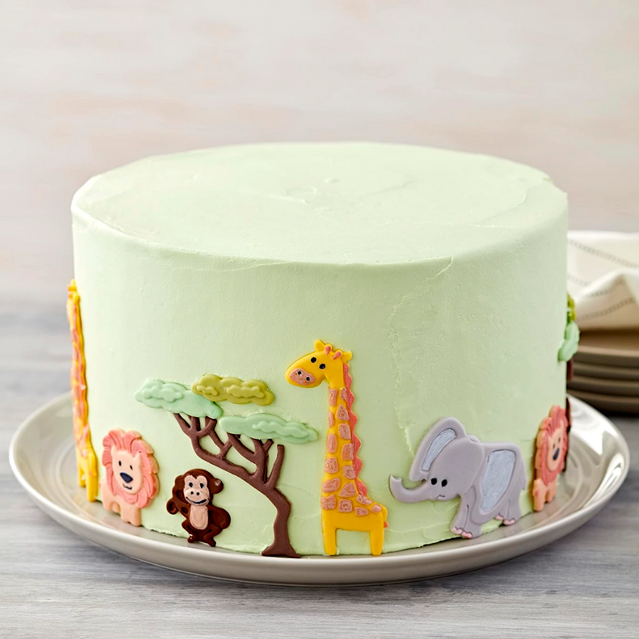 MOLDE SILICONA PARA FONDANT WILTON - ANIMALES DE LA SELVA - Imagen 3