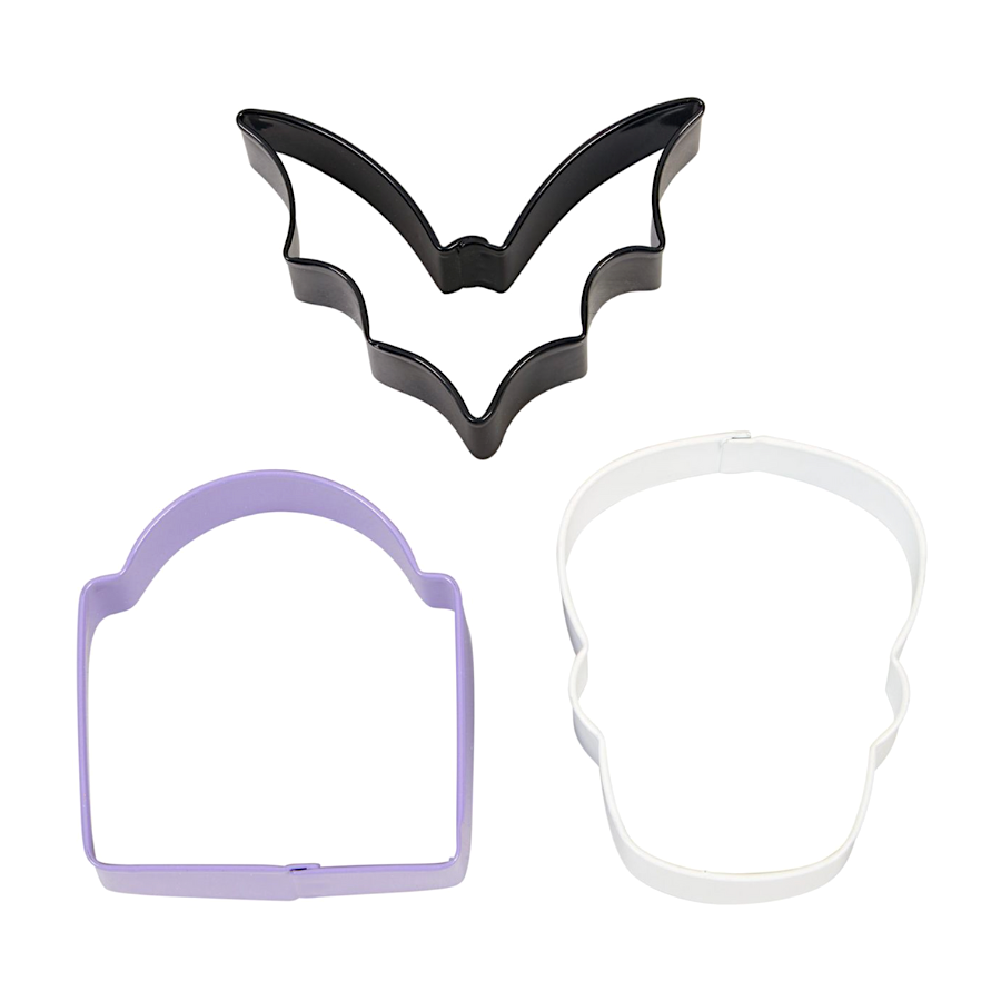 SET CORTADORES WILTON - MURCIELAGO / LAPIDA / CALAVERA - Imagen 2