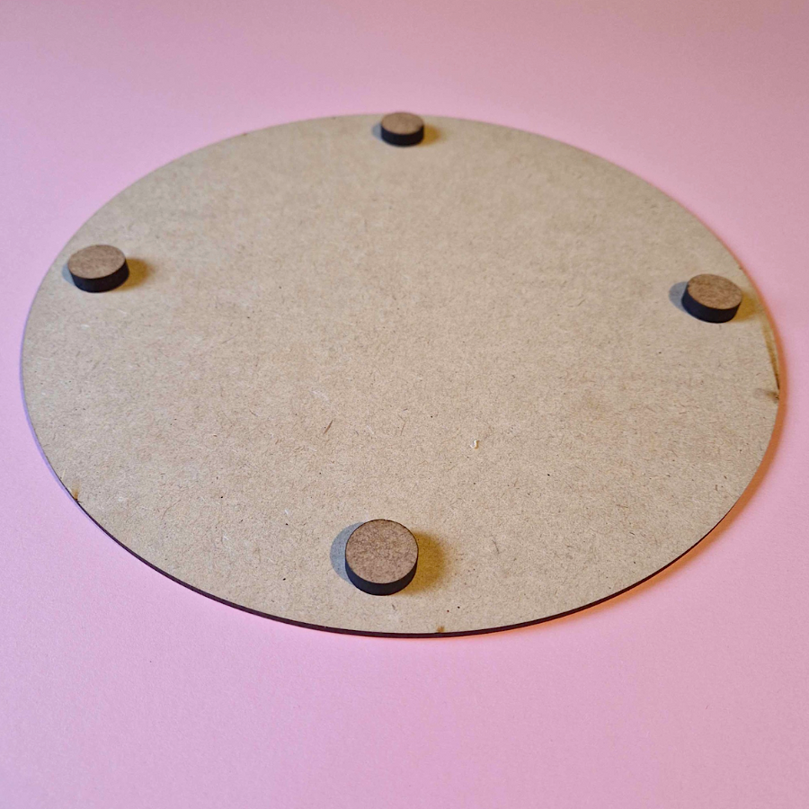 PATITAS DE MADERA PARA BASES "EN PAPIERS" (4 U) - Imagen 2