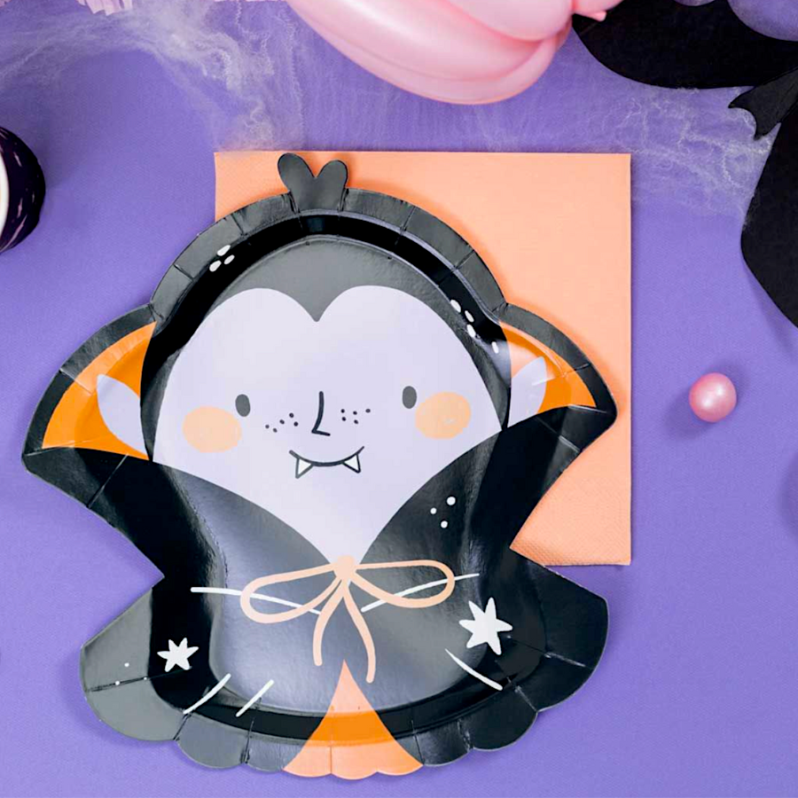 PLATOS DE PAPEL PARTYDECO - DRACULA - Imagen 2